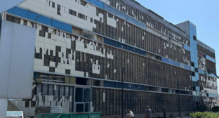 Торговый центр "Сити Центр" поврежден после атаки БПЛА. Скриншот фото из Telegram-канала администрации Краснодара от 30.08.25, https://t.me/krdru/45674