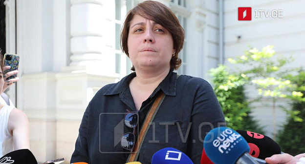 Элене Хоштария. Фото: https://1tv.ge/