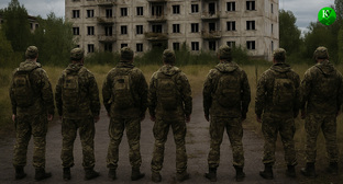 Военные на СВО. Иллюстрация создана «Кавказским узлом» с помощью ИИ в программе Copilot