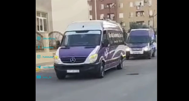 Возвращение семей в Лачин. 23 сентября 2025 г. Скриншот видео https://www.instagram.com/p/DO7dRv6jkE8/?_video_watch_again utm_source=ig_embed&utm_campaign=embed принадлежит компании Meta деятельность которой запрещена в России