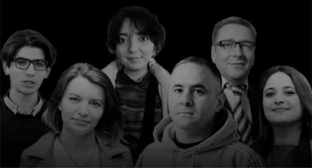 Осужденные по делу Abzas Media. Фото: https://www.meydan.tv/