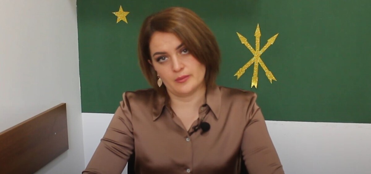 Лариса Тупцокова, скриншот с канала Circassian Media