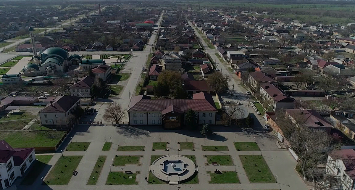 Станица Наурская. Скриншот https://www.youtube.com/watch?v=ga2XjW33fgo