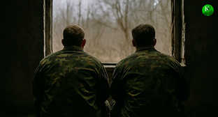 Военные на СВО. Иллюстрация создана «Кавказским узлом» с помощью ИИ в программе Copilot