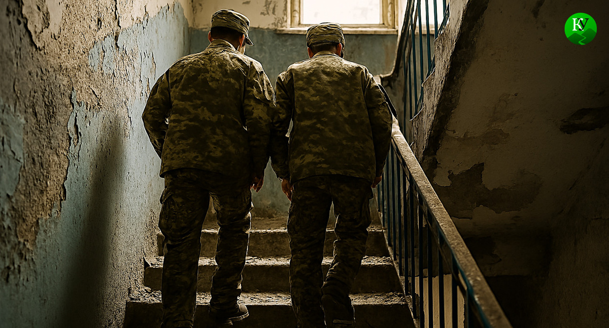 Военные на СВО. Иллюстрация создана «Кавказским узлом» с помощью ИИ в программе Copilot