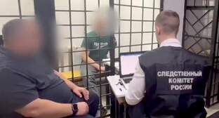 Задержанный житель Туапсе. 15 октября 2025 г. Фото: СУ СКР по Краснодарскому краю