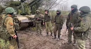 Военная операция на Украине. Скриншот видео vk.com/mil