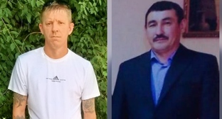 Василий Квасов, Руслан Бергалиев. Фото из телеграм-канала администрации Володарского района https://t.me/regionvol/11232 https://t.me/regionvol/11233 Коллаж "Кавказского узла".