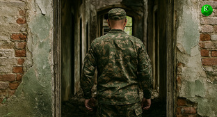 Военный на СВО. Иллюстрация создана «Кавказским узлом» с помощью ИИ в программе Copilot