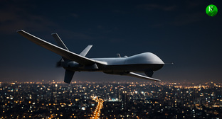 БПЛА. Иллюстрация создана «Кавказским узлом» с помощью ИИ в программе Copilot