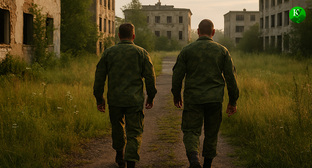 Военные на СВО. Иллюстрация создана «Кавказским узлом» с помощью ИИ в программе Copilot