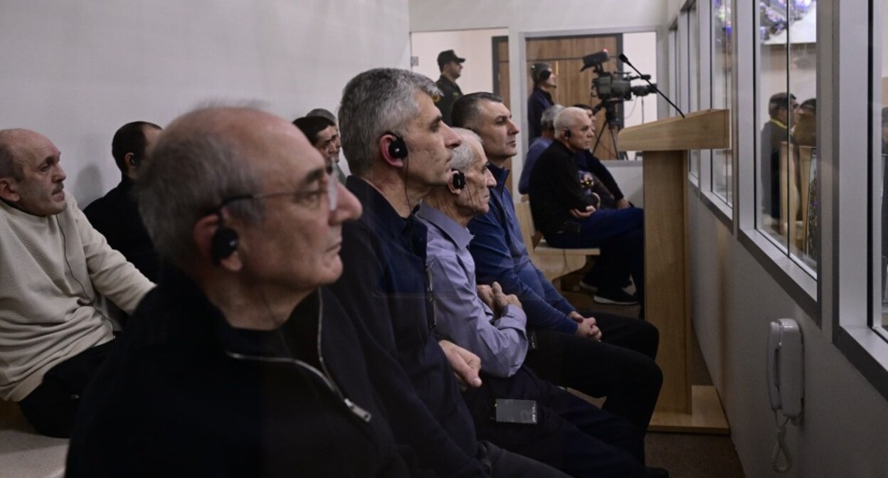 Обвиняемые в зале суда. Фото: Азертадж