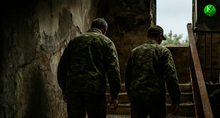 Военные на СВО. Иллюстрация создана «Кавказским узлом» с помощью ИИ в программе Copilot