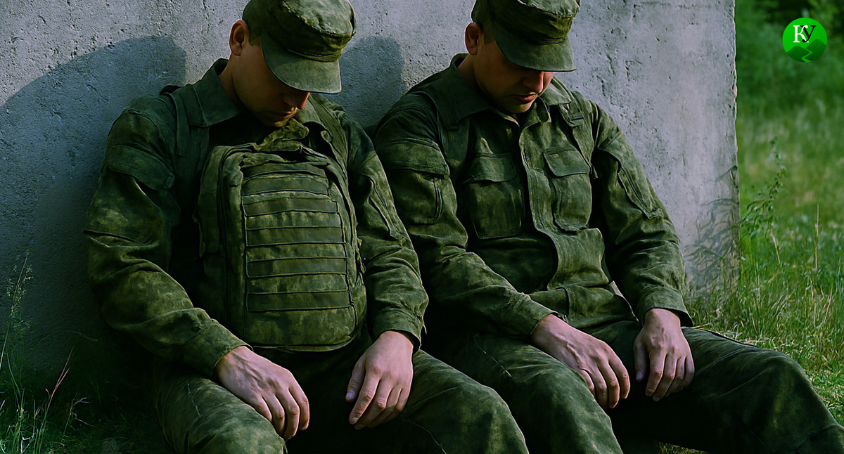 Военные на СВО. Иллюстрация создана «Кавказским узлом» с помощью ИИ в программе Copilot