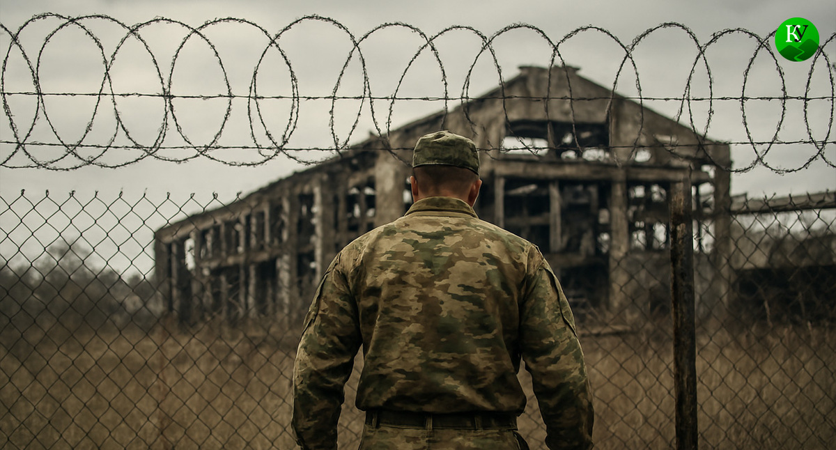 Военный на СВО. Иллюстрация создана «Кавказским узлом» с помощью ИИ в программе Copilot