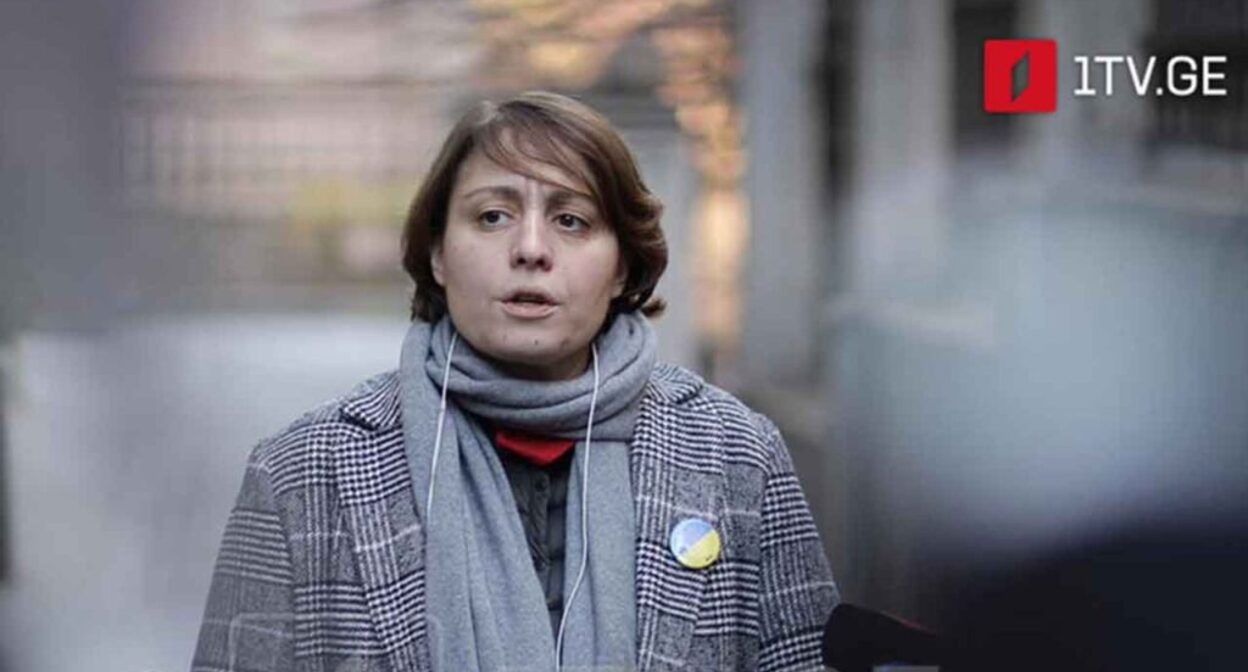 Элене Хоштария. Фото: https://1tv.ge/