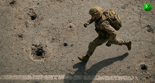 Военный на СВО. Иллюстрация создана «Кавказским узлом» с помощью ИИ в программе Copilot