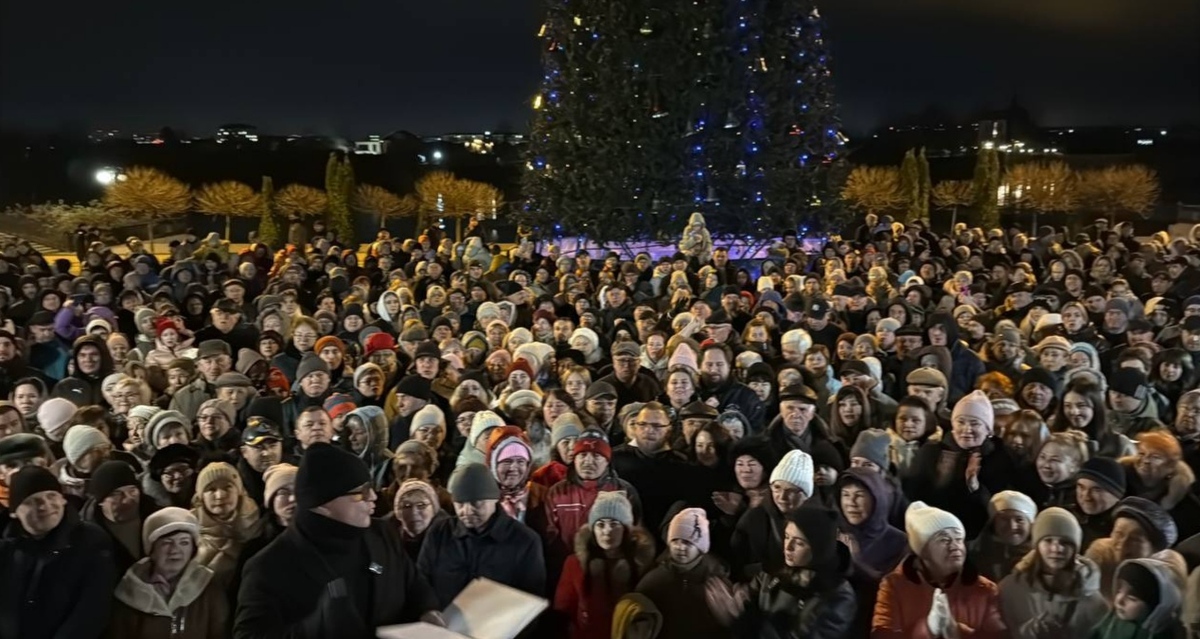 Participants at the address to Putin. Photo from Alexander Safronov's Telegram channel https://t.me/redtemnik/6278