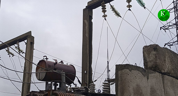 Насосная станция. Иллюстрация "Кавказского узла" созданная ИИ при помощи программы Copilot