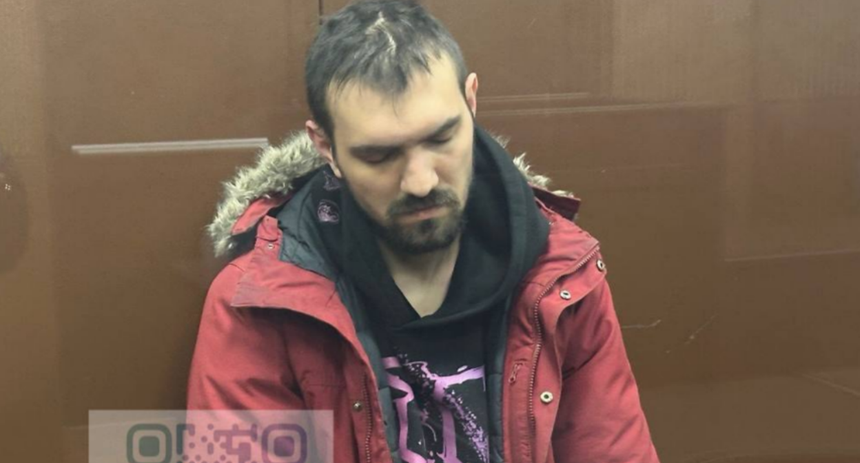 Артемий Останин. Скриншот фото из Telegram-канала объединенной пресс-службы судом Москвы от 19.03.25, https://t.me/moscowcourts/6119