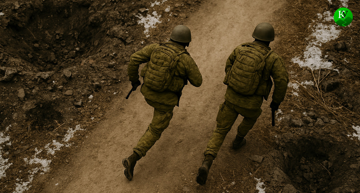 Военные на СВО. Иллюстрация создана «Кавказским узлом» с помощью ИИ в программе Copilot