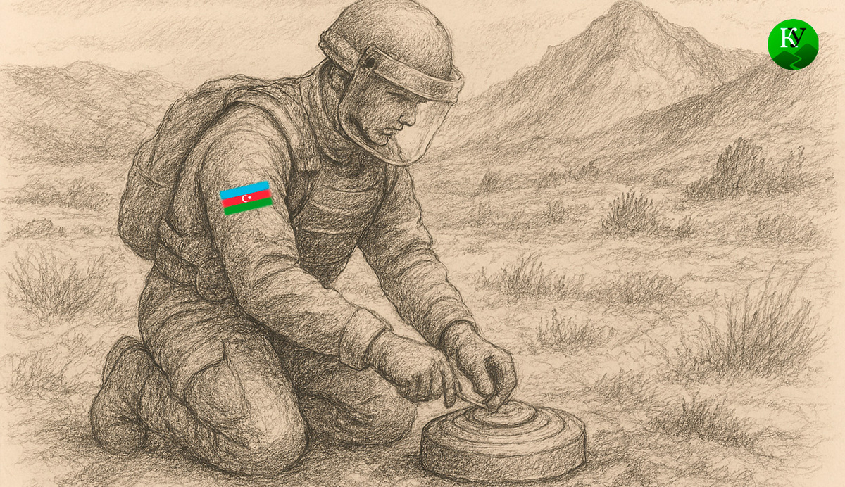 Сапер. Иллюстрация создана «Кавказским узлом» с помощью ИИ в программе Copilot