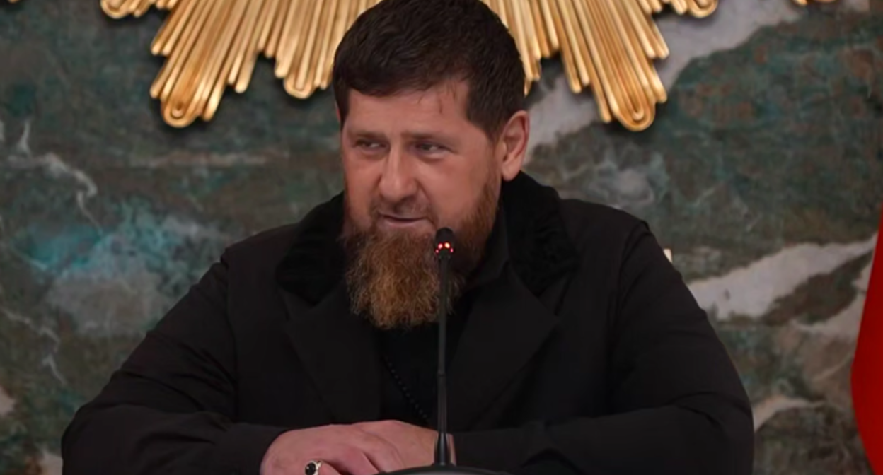 Рамзан Кадыров. Стоп-кадр видео из его Telegram-канала от 12.01.26, https://t.me/RKadyrov_95/6298.