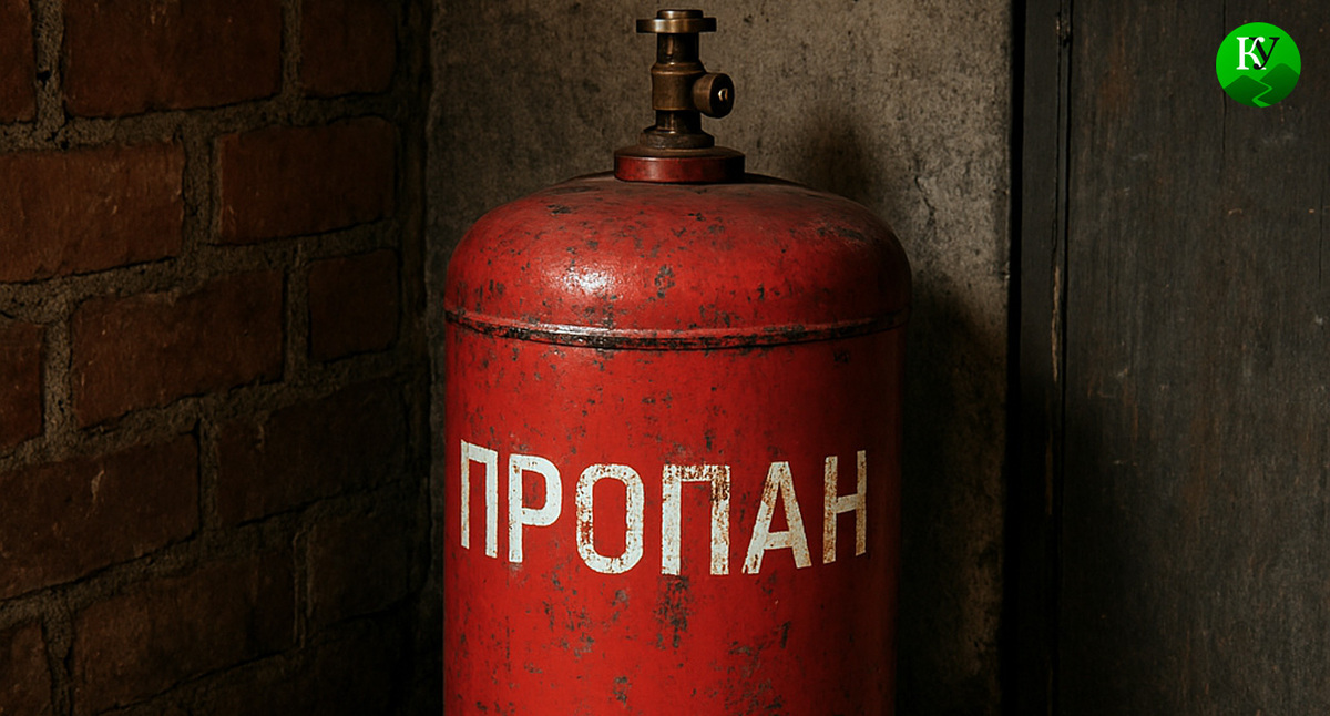 Газовый баллон. Иллюстрация создана «Кавказским узлом» с помощью ИИ в программе Copilot