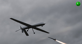 БПЛА и ПВО. Иллюстрация создана «Кавказским узлом» с помощью ИИ в программе Copilot