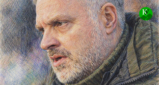 Georgy Baramidze. Illustration created
