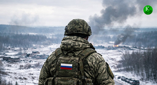 Военнослужащий. Иллюстрация создана "Кавказским узлом" при помощи ИИ в программе Copilot