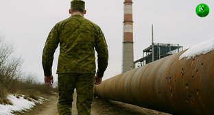 Военный на СВО. Иллюстрация создана «Кавказским узлом» с помощью ИИ в программе Copilot