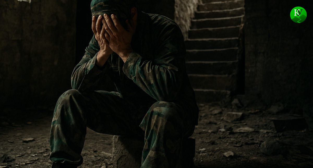 Военный на СВО. Иллюстрация создана «Кавказским узлом» с помощью ИИ в программе Copilot