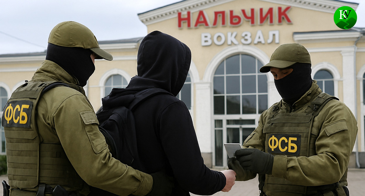 Задержание у вокзала. Иллюстрация создана «Кавказским узлом» с помощью ИИ в программе Copilot Задержание у вокзала. Иллюстрация создана «Кавказским узлом» с помощью ИИ в программе Copilot