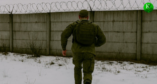 Военный на СВО. Иллюстрация создана «Кавказским узлом» с помощью ИИ в программе Copilot