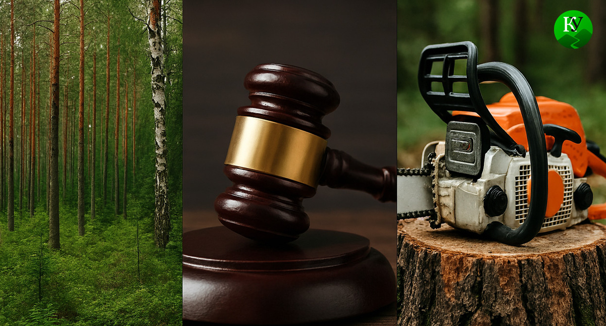 Суд о защите леса. Иллюстрация создана «Кавказским узлом» с помощью ИИ в программе Copilot Суд о защите леса. Иллюстрация создана «Кавказским узлом» с помощью ИИ в программе Copilot