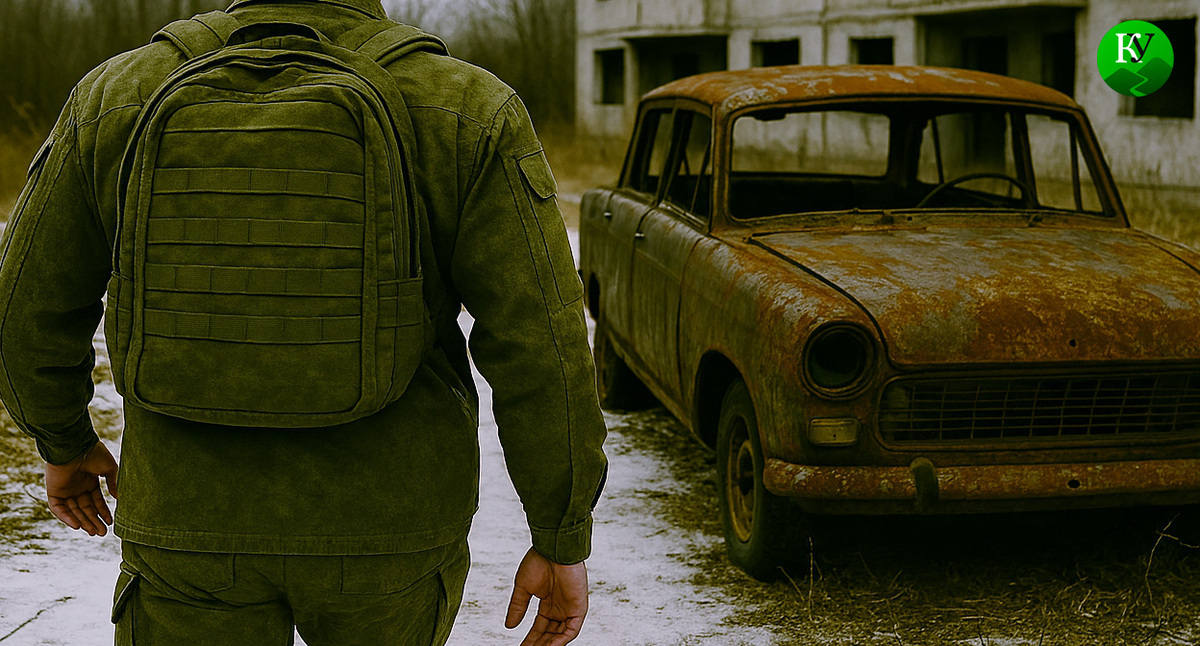 Военный на СВО. Иллюстрация создана «Кавказским узлом» с помощью ИИ в программе Copilot