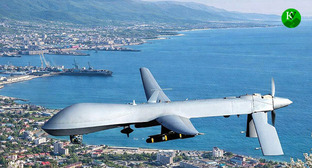 Беспилотник. Иллюстрация создана "Кавказским узлом" при помощи ИИ в программе Copilot