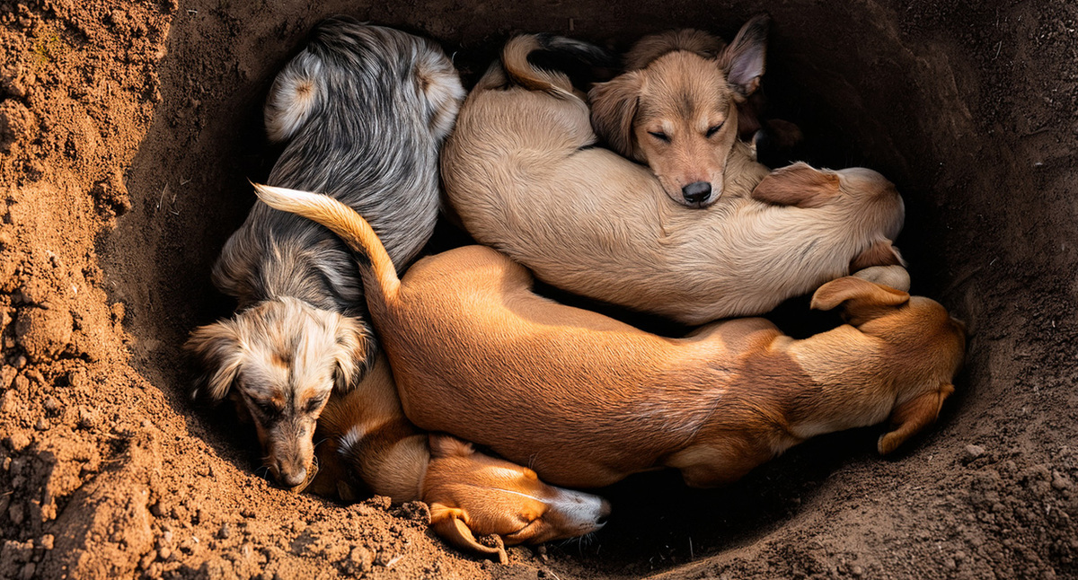 Собаки. Иллюстрация создана «Кавказским узлом» с помощью ИИ в программе Copilot Собаки. Иллюстрация создана «Кавказским узлом» с помощью ИИ в программе Copilot