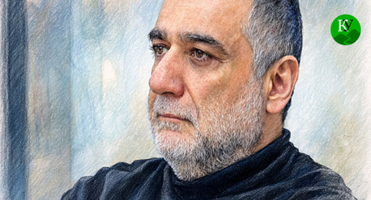 Рубен Варданян. Иллюстрация создана "Кавказским узлом" при помощи ИИ в программе Copilot Рубен Варданян. Иллюстрация создана "Кавказским узлом" при помощи ИИ в программе Copilot