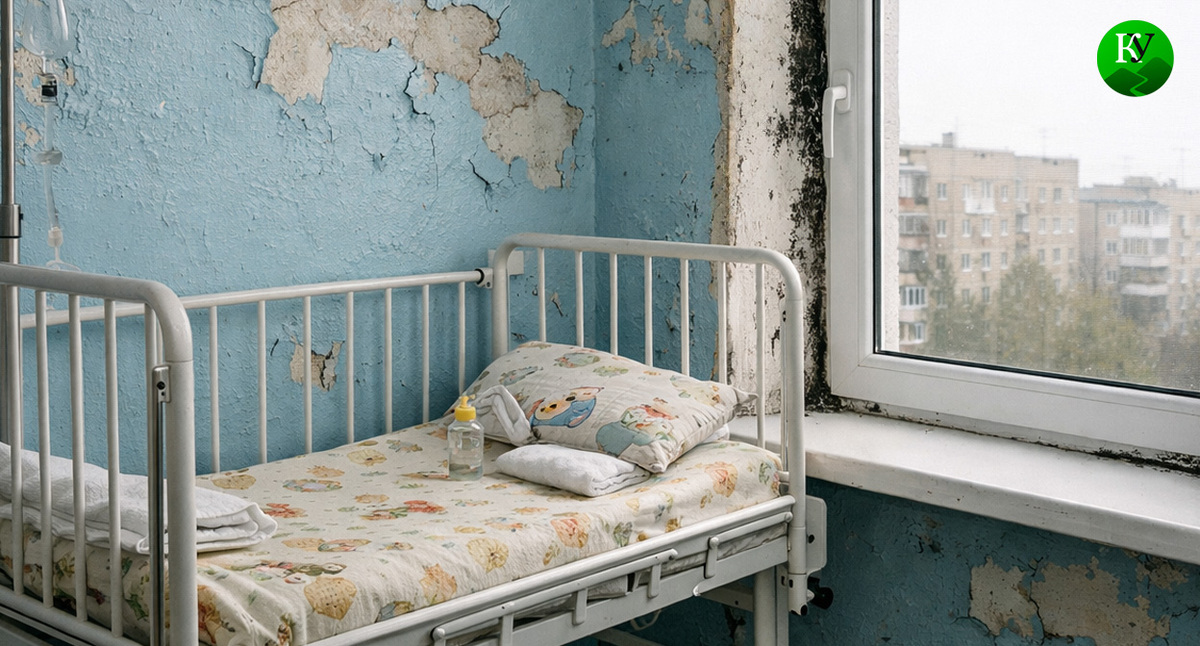 Детская больница. Иллюстрация создана «Кавказским узлом» с помощью ИИ в программе Copilot