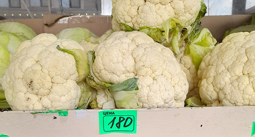 Цены на рынке в Нальчике. Фото корреспондента "Кавказского узла"