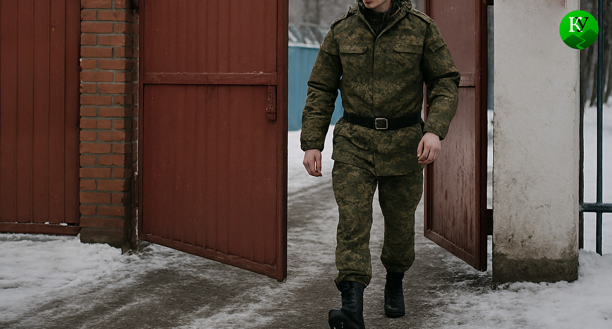 Военный покидает часть. Иллюстрация создана «Кавказским узлом» с помощью ИИ в программе Copilot Военный покидает часть. Иллюстрация создана «Кавказским узлом» с помощью ИИ в программе Copilot