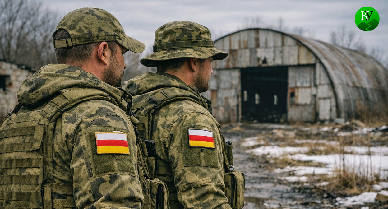 Военные на СВО. Иллюстрация создана «Кавказским узлом» с помощью ИИ в программе Copilot Военные на СВО. Иллюстрация создана «Кавказским узлом» с помощью ИИ в программе Copilot