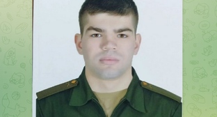 Марик Высоцкий. Скриншот публикации администрации Моздокского района https://t.me/MozdokRaionAMS/7505