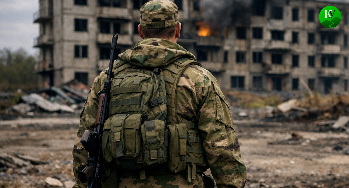 Военный на СВО. Иллюстрация создана «Кавказским узлом» с помощью ИИ в программе Copilot Военный на СВО. Иллюстрация создана «Кавказским узлом» с помощью ИИ в программе Copilot