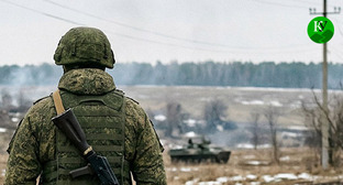 Военнослужащий. Иллюстрация создана "Кавказским узлом" при помощи ИИ в программе Copilot