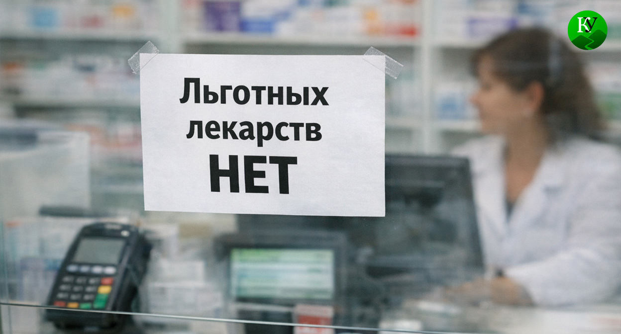 Объявление в аптеке. Иллюстрация создана «Кавказским узлом» с помощью ИИ в программе Copilot Объявление в аптеке. Иллюстрация создана «Кавказским узлом» с помощью ИИ в программе Copilot