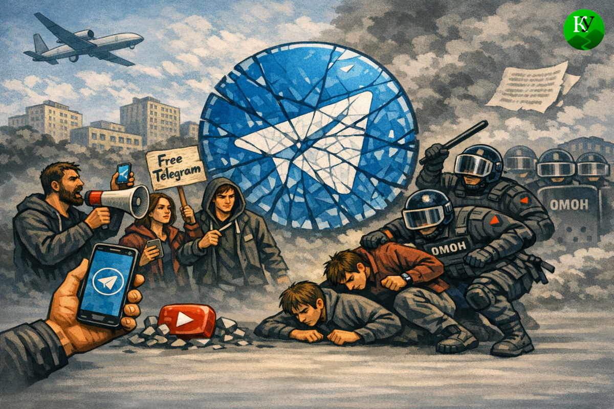 Иллюстрация создана "Кавказским узлом" с помощью ИИ в программе Copilot. 