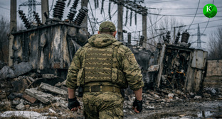 Военный на СВО. Иллюстрация создана «Кавказским узлом» с помощью ИИ в программе Copilot